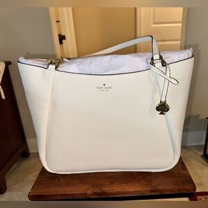 Kate Spade NWT White Tote Bag